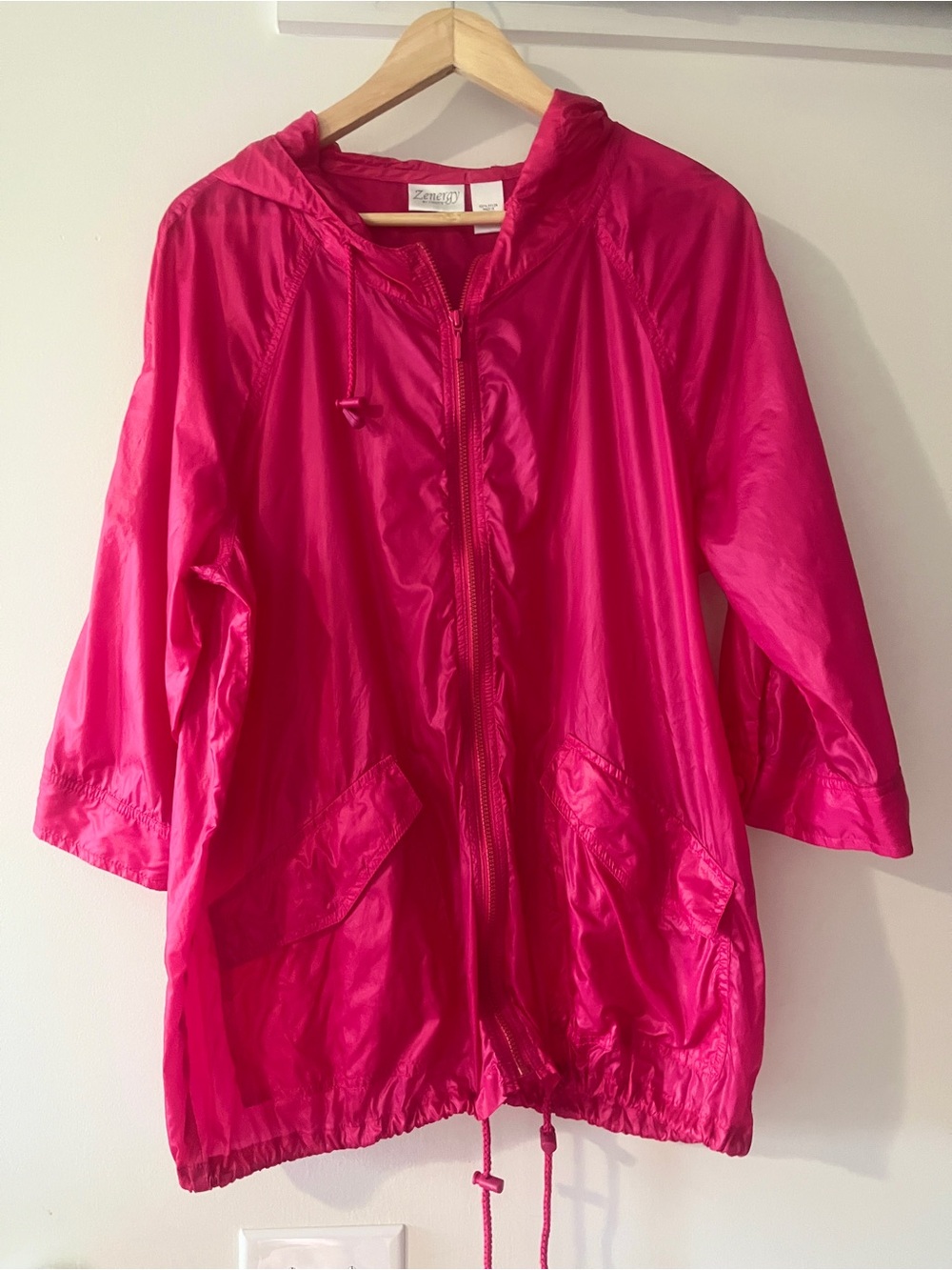 Hot Pink Windbreaker Chicos